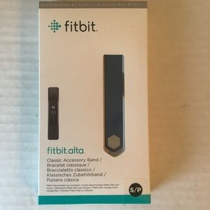 Fitbit Alta Classic Accessory Band S/P Blue New Open Box